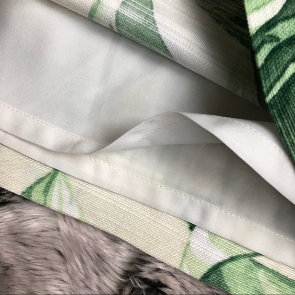 Leaf print mini skirt - Picture 4 of 6